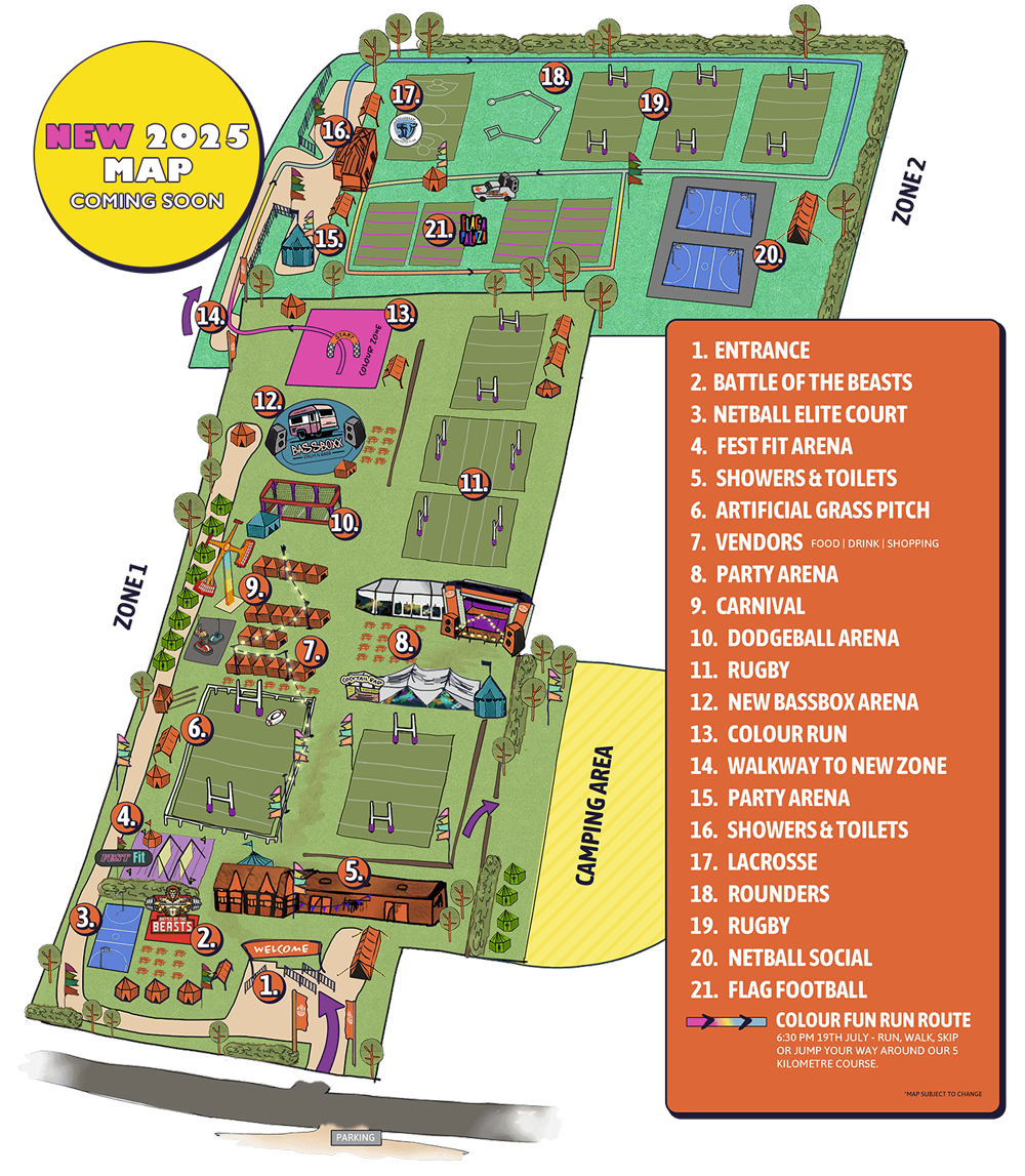 2024 Festival Map