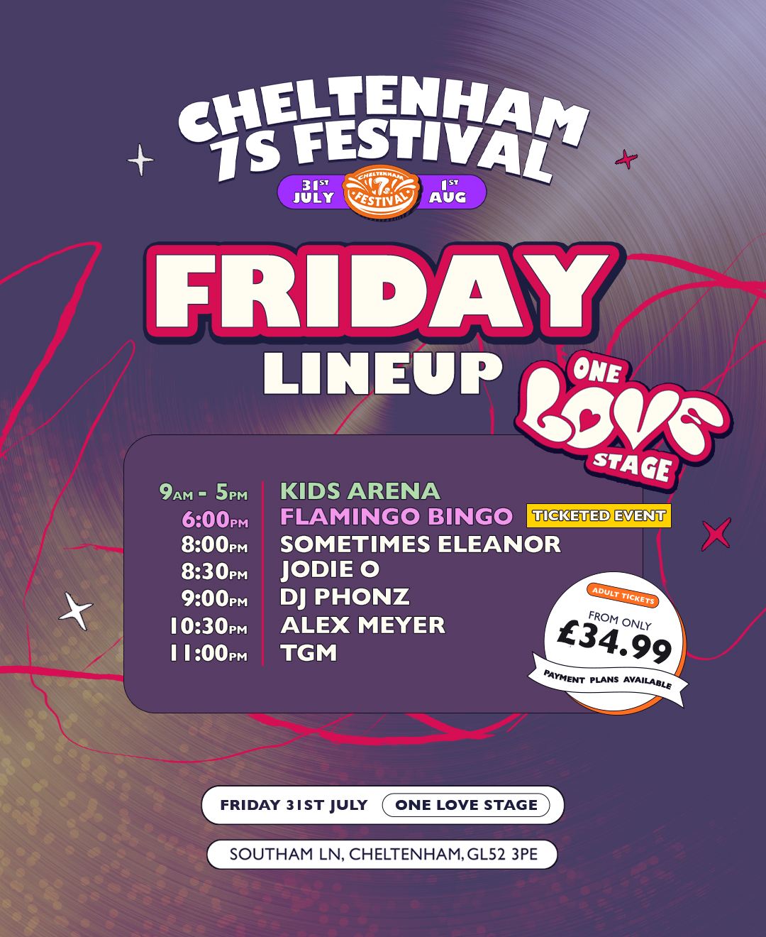 OL Friday Lineup